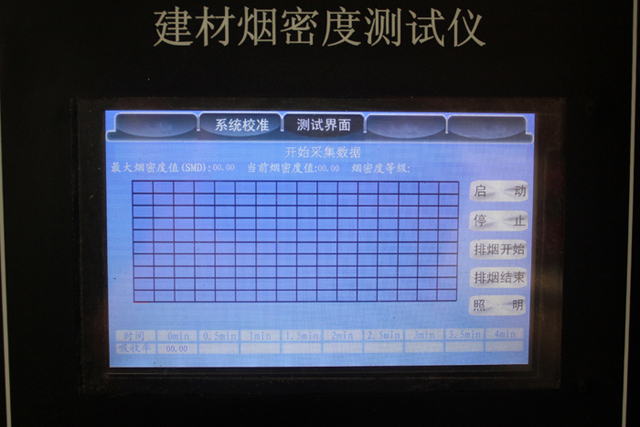 应用了物联网技术的JCY-3触屏控制建材烟密度测试仪已正式投产
